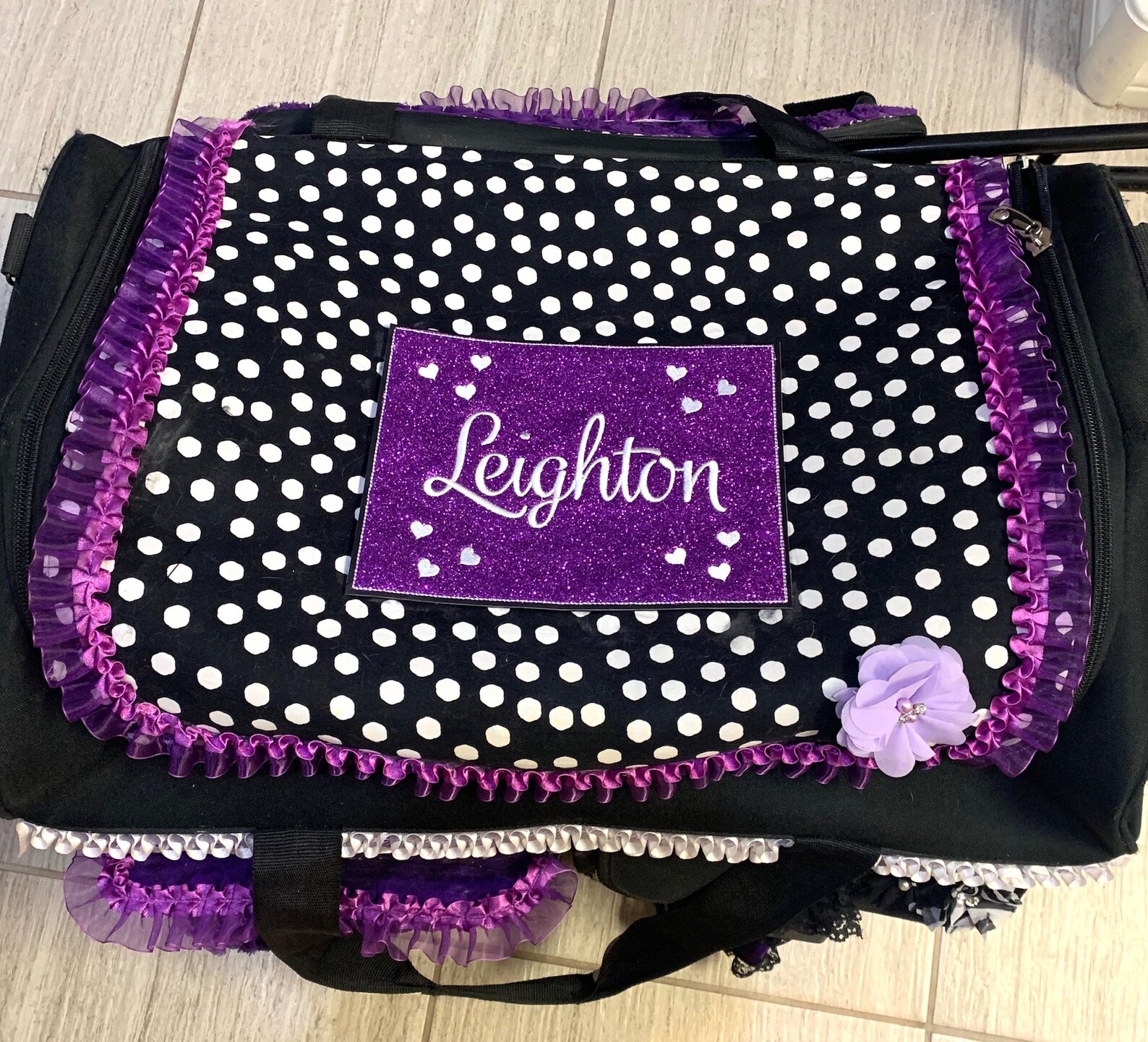 Dream Duffel Patch / Glam'r Gear Patch / Dance Bag Patch Etsy