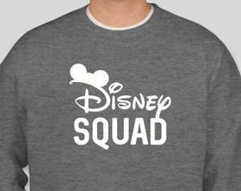 Mickey Disney Squad Crewneck Sweatshirt