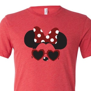 Red Minnie Sunglass Unisex T