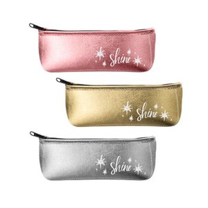 Personalized Metallic Small Pouch