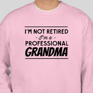 Professional Grandma Crewneck Sweatshirt