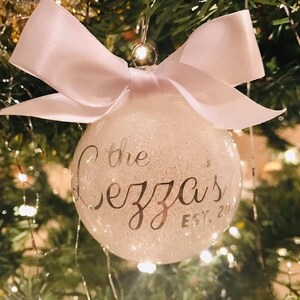 Family Established Ornament