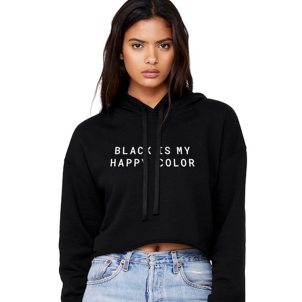 Black is My Happy Color Shirt Etsy