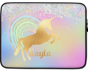 unicorn laptop case