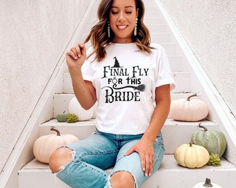 Halloween Bachelorette Shirts| Halloween Bridal Party Shirts| Halloween Bachelorette Party Shirts| Fall Bridesmaid Shirts|Bridal Shower Gift