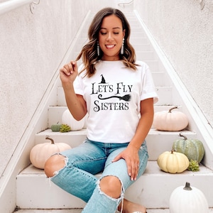 White Bridal Halloween Bachelorette Shirts| Halloween Bridal Party Shirts| Halloween Bachelorette Party Shirts| Fall Bridesmaid Shirts
