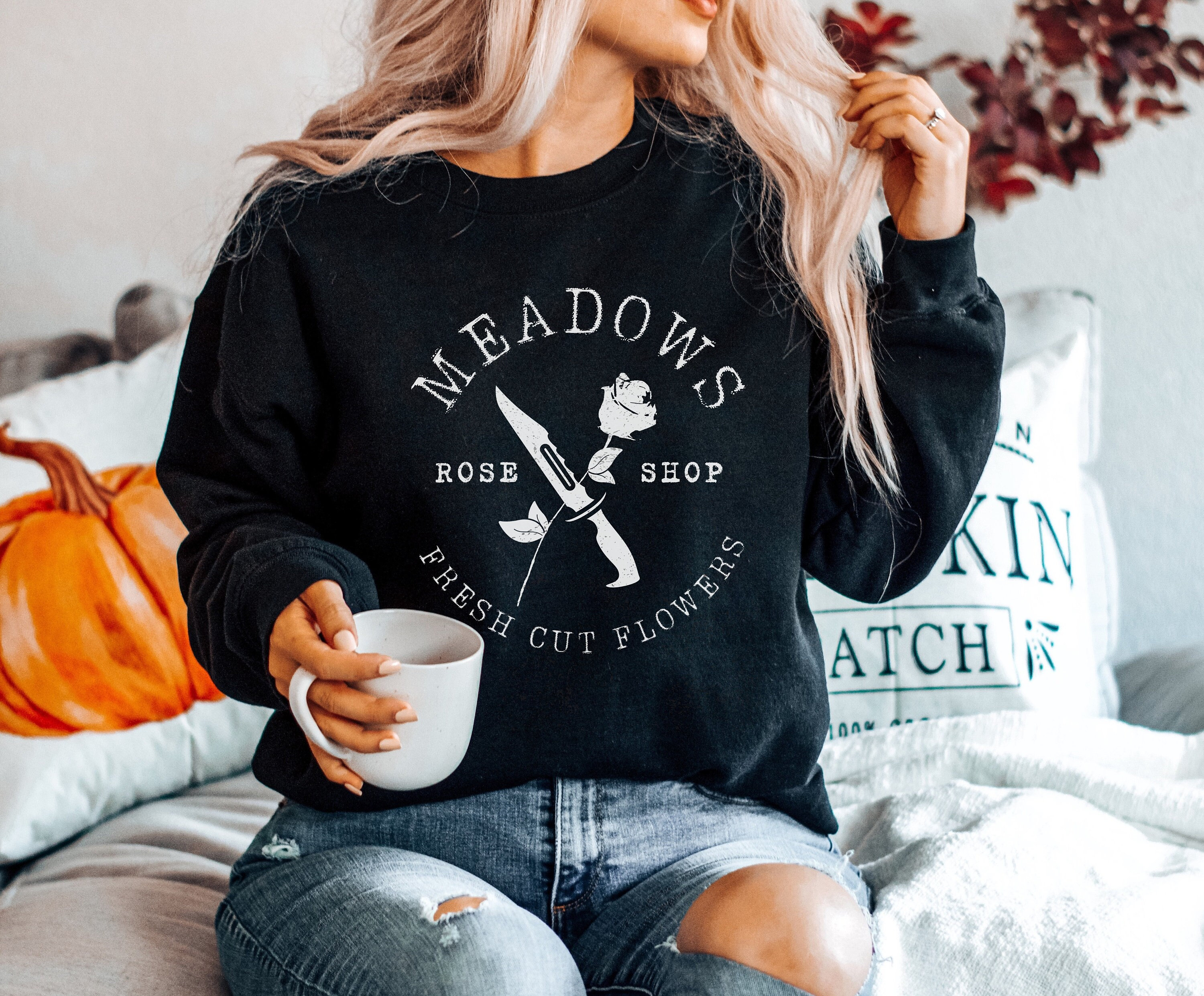 Haunting Adeline Sweatshirt Zade Meadows Merch Romance of the Stars Dark Romance Gift for Her Booklover Sweatshirt BookTok Smut Reader