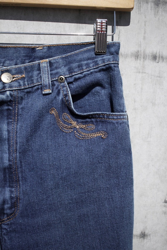 Wrangler, 70's Deco Flare Leg Jeans - 25" waist