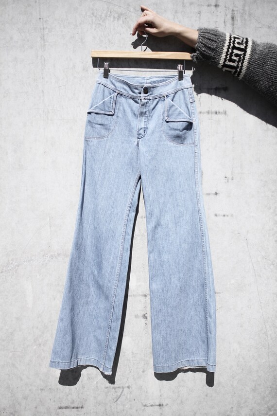 Wrangler, 70's Flare Leg Jeans - 26" waist