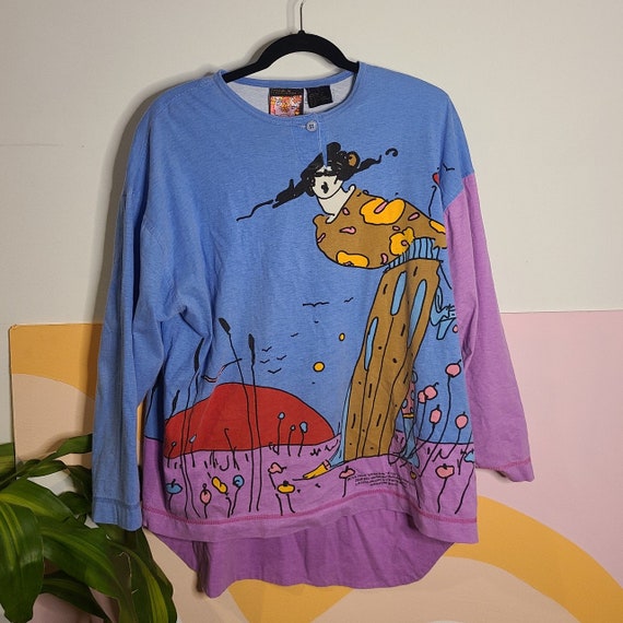 80s Peter Max Neo Max long sleeve Tshirt