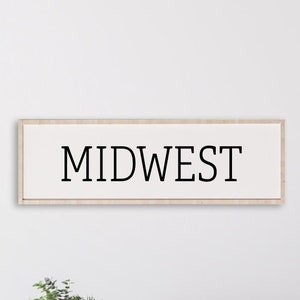 MIDWEST | house art print | cricut cut file | instant download