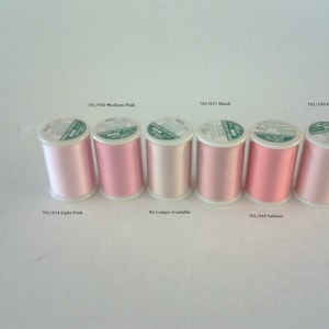 Silk Thread Shades Of Pink