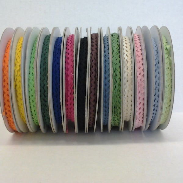 Cotton Mini RickRack 1/8 inch