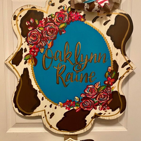 Hospital Door Hanger Etsy