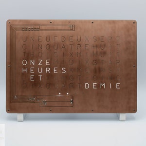 Qlocktwo italiano replica outlet