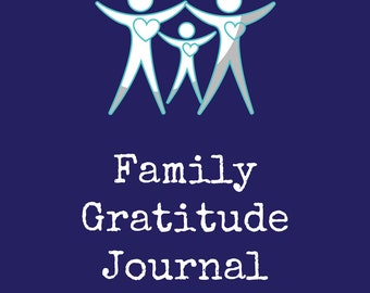 Downloadable PDF for your usage Family Gratitude Journal // Reflect on your blessings even when bookless // Find joy everywhere