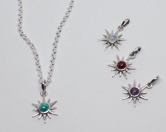 Sterling Silber Azteken Sonne Fußkettchen, Sterling Silber Sonne Charm Fußkettchen, Silber Edelstein Sonne Fußkettchen, Strand Fußkettchen, Silber Fußkettchen