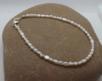 Stunning Freshwater Pearls Necklace Choker, Bridal Freshwater Pearls Necklace