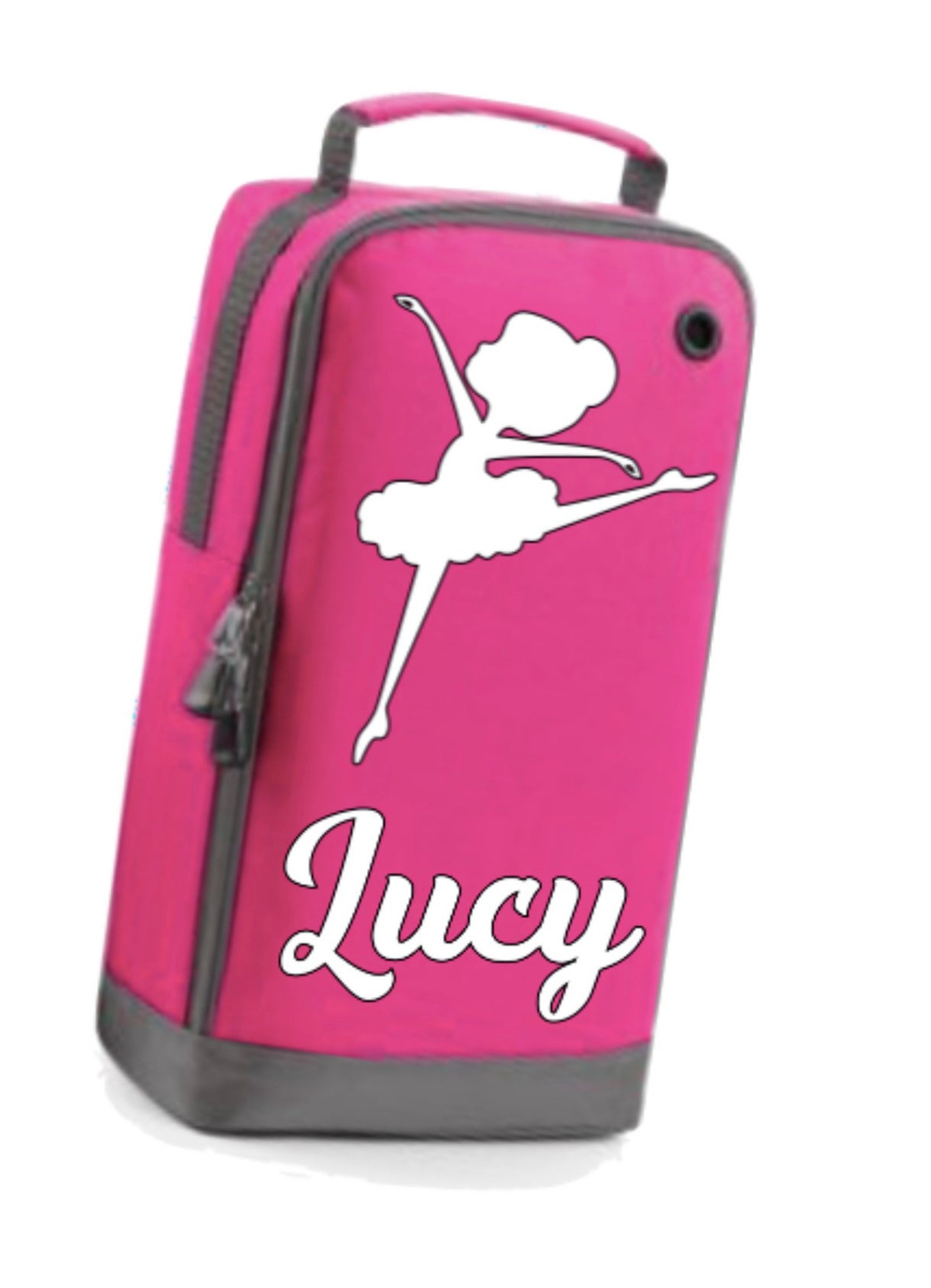 personalised dance bag, ballet shoes bag, dance shoes bag, gymshoes bag, trainers bag, scottish dancing, highland dancing