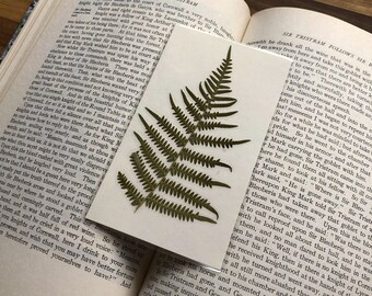 Scottish Wildflower Bookmark | Floral Bookmark | Nature Bookmark | Pressed Flower Art | Gift for Booklover |  Bookmark for Gardenlover