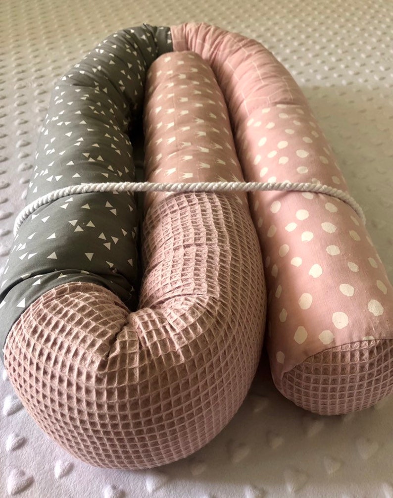 Bettschlange Nestchen Bettumrandung Gitterschutz Kuschelrolle Etsy