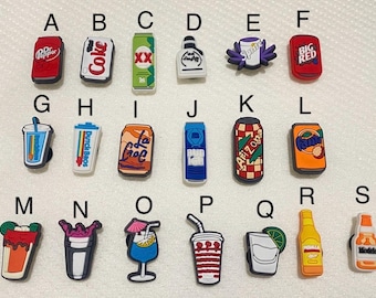 Drink Soda Alcohol Shoe Charms for Crocs Clogs