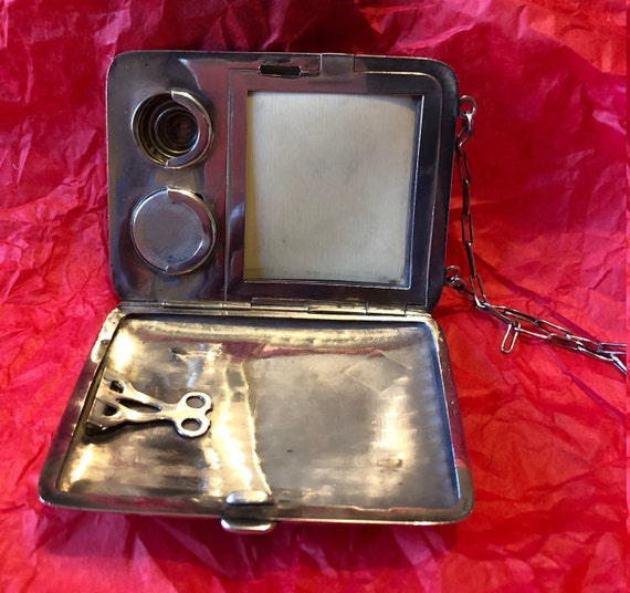 1920's Sterling Silver Dance Purse - image 3
