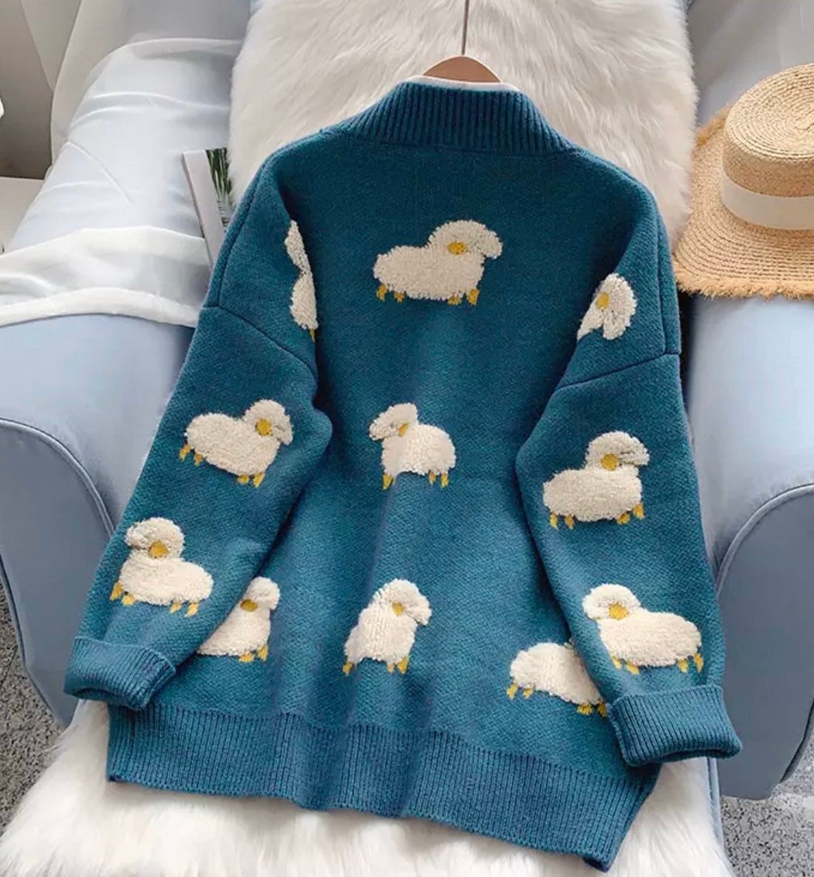 sheep cardigan original