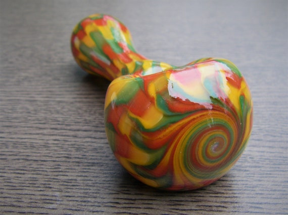 200-Piece Colorful Glass Screens For Smoking Pipes & Bowls - Handmade Tobacco Accessories