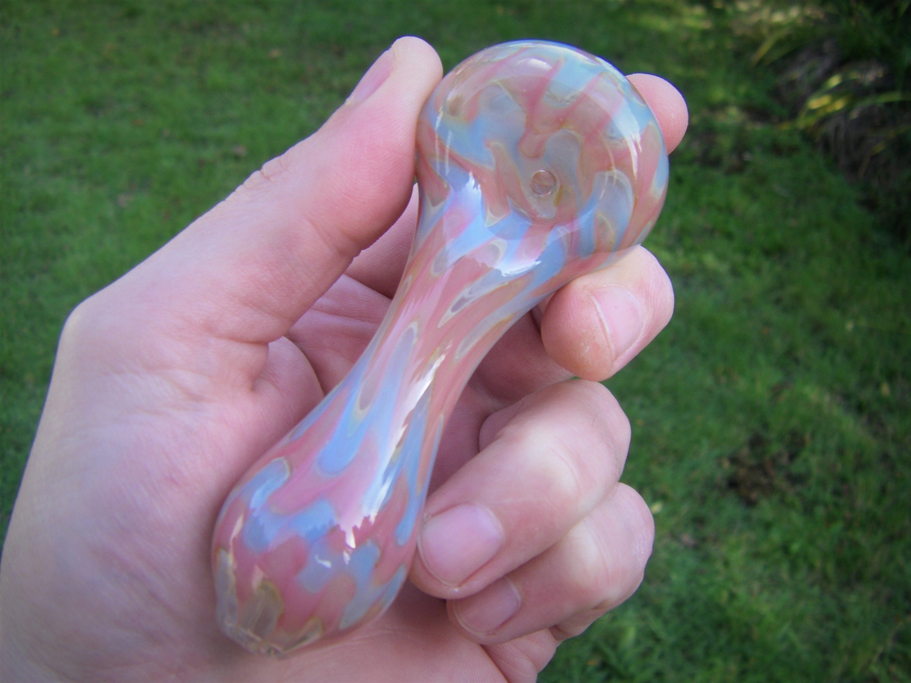 その他 Pink gold glass pipe 4.5