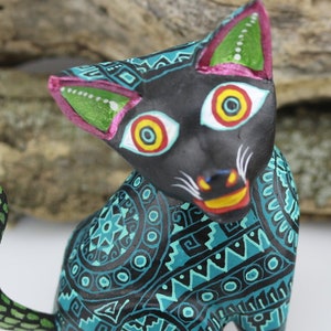 Fox  "Alebrije" Hand Carved and Painted by Josefina & Oscar Carrillo