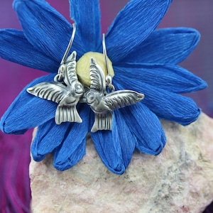 Handmade Bird Filigree Earrings by Award Winning Artist Carlos Ortega