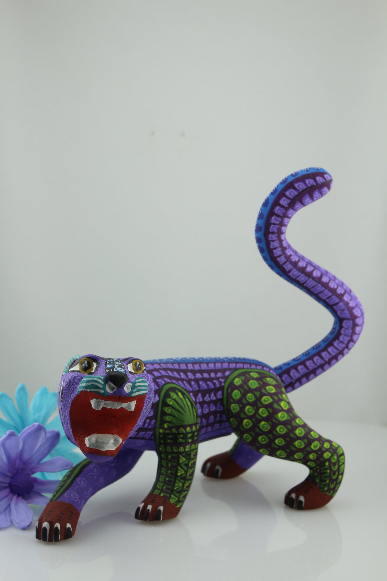 Jaguar Alebrije Hand Carved and Painted by | Etsy