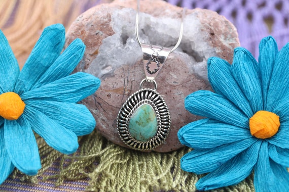 Native American Pendant Handmade by Navajo Artist Phyllis Smith