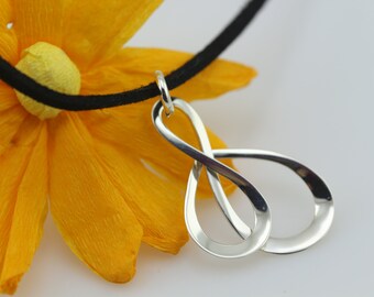 Handmade Contemporary Necklace in Sterling Silver