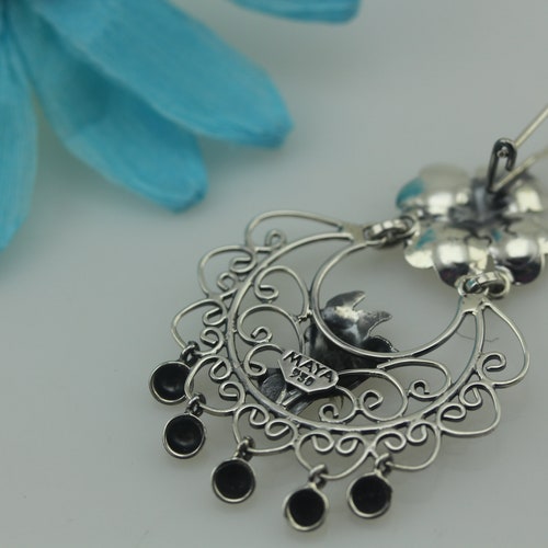 Handmade Birds & Filigree Earrings by shops Award Winning Artist Carlos Ortega