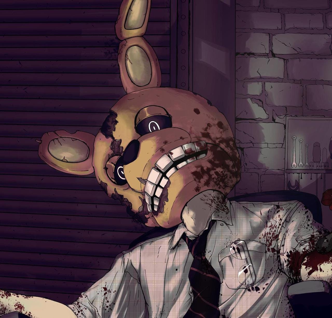 William Afton - Springtrap / FNAF / Horror / Juegos de terror ...