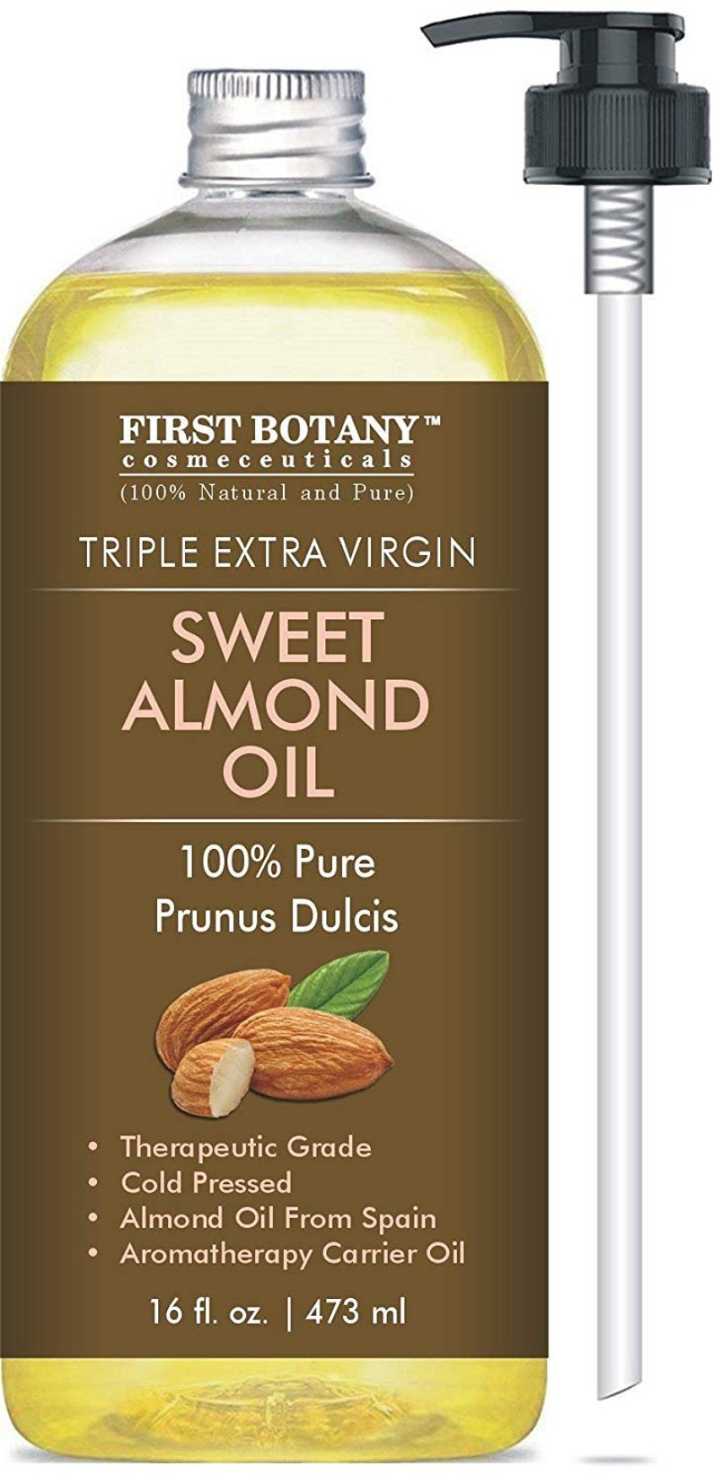 Cold Pressed Sweet Almond Oil Triple Aaa Grade Quality For Etsy