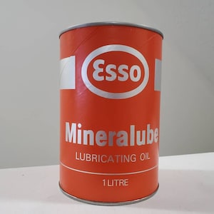 1960s Esso Mineralube Can