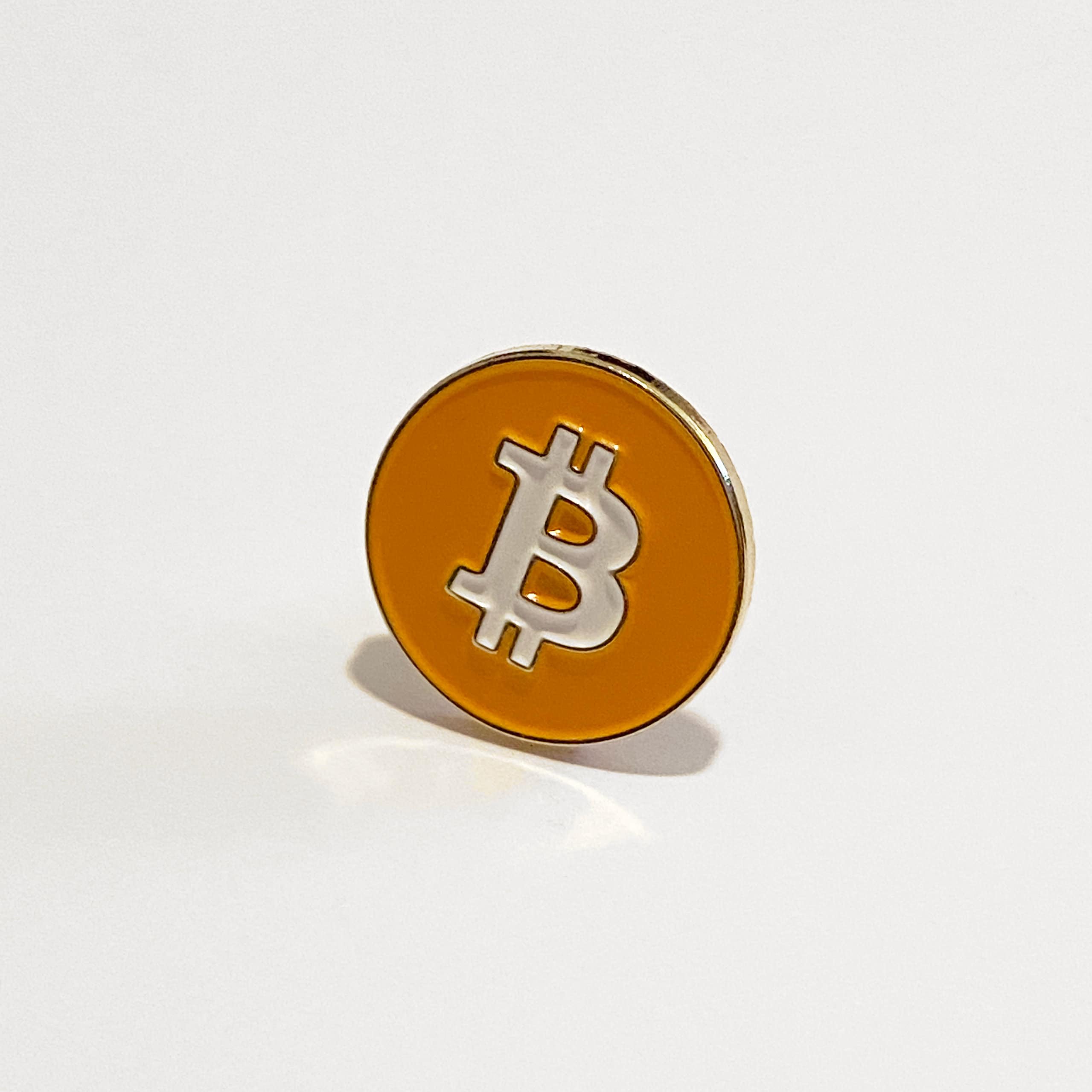 BTC - Bitcoin - Crypto Soft Enamel Pin.
