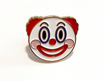 UR A CLOWN — Clown emoji soft enamel pin