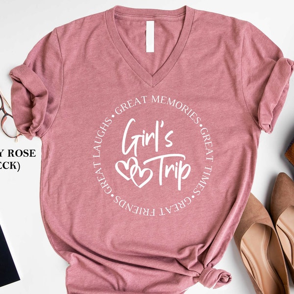 Girls Trip Shirt, Great Memories Shirt, Girls Weekend Gift, Girls Vacation Shirt, Girls Trip Gift , Vacay Mode Shirt, Great Friends T-Shirt