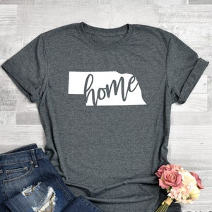 Nebraska Shirt, Nebraska State T-Shirt, Nebraska Love Shirt, Nebraska Apparel, Home State Shirt, Nebraska, Nebraska Tee, State Tee