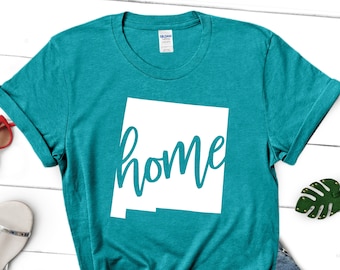 New Mexico Shirt, New Mexico State Tee, New Mexico Love Shirt, New Mexico Apparel, Home State Shirt, New Mexico, New Mexico Tee, State Shirt