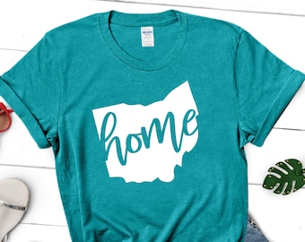 Ohio Shirt, Ohio State Shirt, Ohio Home Tee , Ohio Apparel, Home State Shirt, Ohio, Ohio Tee, Ohio State Tee, Ohio T-shirt