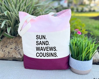 4 Favorite Things Tote Bag, Make Your Custom 4 Favorite Things Canvas Bag, Four Favorite Things Bag, 4 Favorite Things Bag, Gift for Women