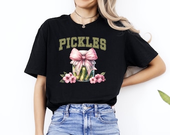 Coquette Pickles Shirt,Pickling Season Gift, Vintage Canned Pickles Shirt,Pickle T-Shirt,Pickle Tshirt,Pickle Lovers Shirt,Pickle Tee,Pickle