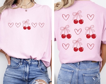 Cherry T-Shirt, Cherry Shirt, Gift For Woman, Cherry Vintage Shirt, Cherry Festival Shirt, Summer Fruit Shirt, Cherry Tee, Cherry Lover Gift