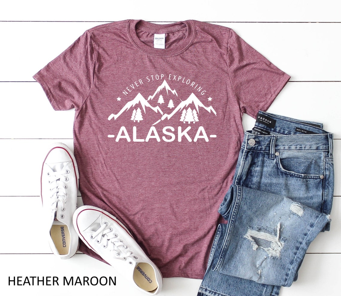 Alaska Shirt Alaska Tee Alaska Gifts Alaska Souvenir Gift | Etsy