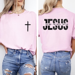 Jesus T-Shirt, Christian Gift Shirt, Religious Shirt, Faith Gift, Faith T-Shirt, Faith Cross Shirt, Christian Shirts,Faith Cross,Jesus Shirt